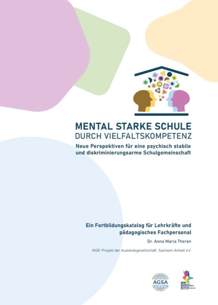 Titelbild des Fortbildungskatalog „Mental starke Schule durch Vielfaltskompetenz“, Klick für Download des PDF-Dokuments